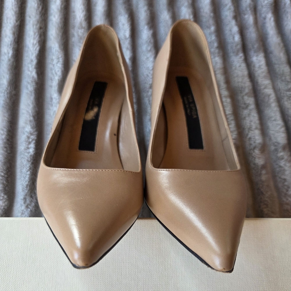 Via Spiga Women's Nude Pumps Size 6.5 - Picture 4 of 10